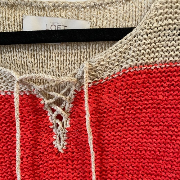 beachy boho striped pullover - Picture 4 of 5